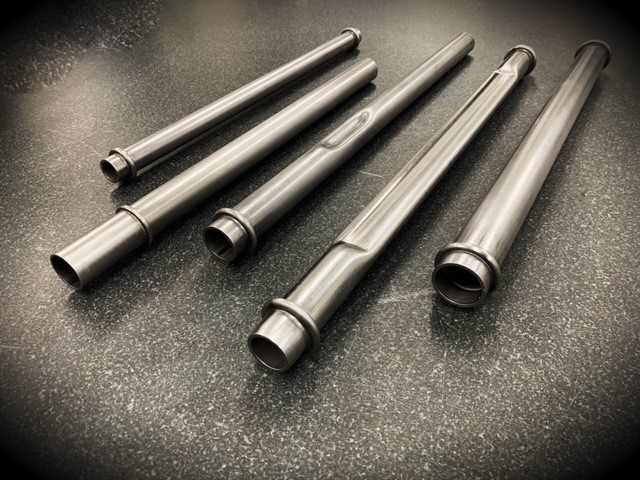 5 pieces of Seat Structure Products laid out to show differences